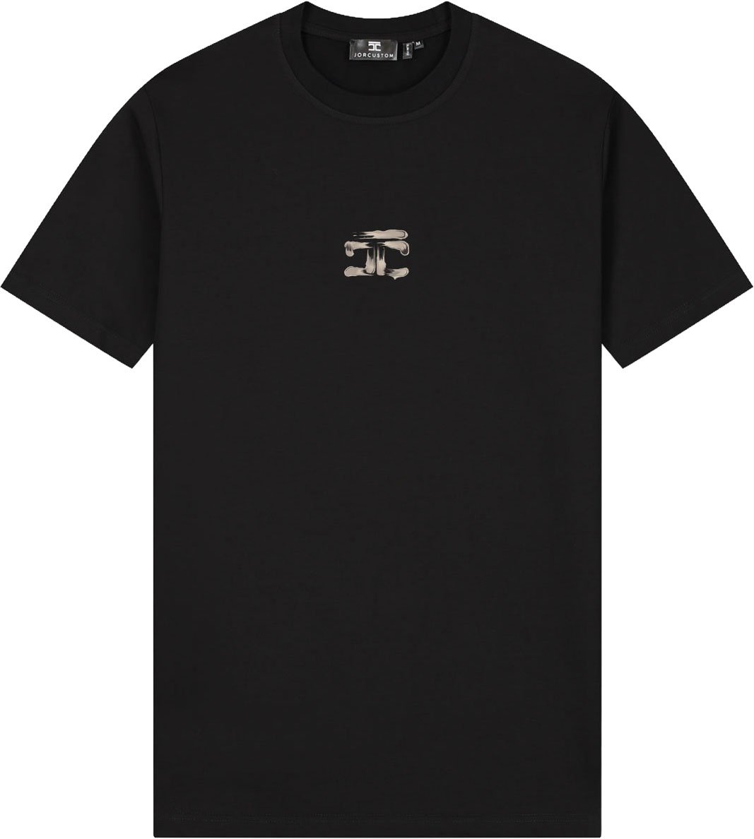 JORCUSTOM ArtistTwo Slim Fit T-Shirt Black Zwart