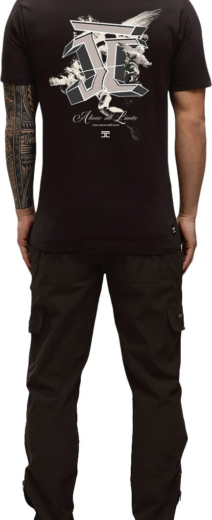JORCUSTOM AboveAll Slim Fit T-Shirt Brown Bruin