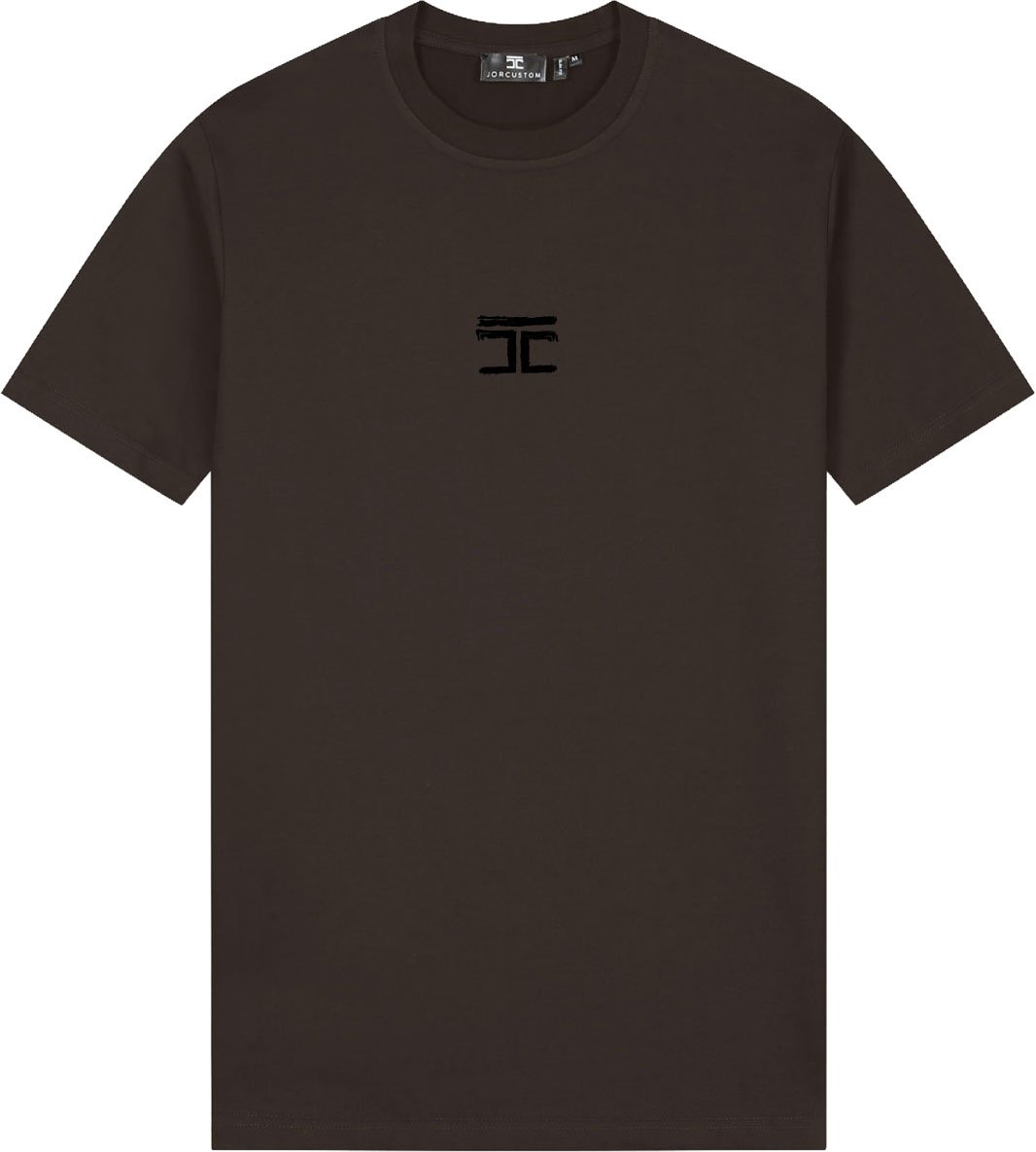 JORCUSTOM Artist Slim Fit T-Shirt Brown Bruin