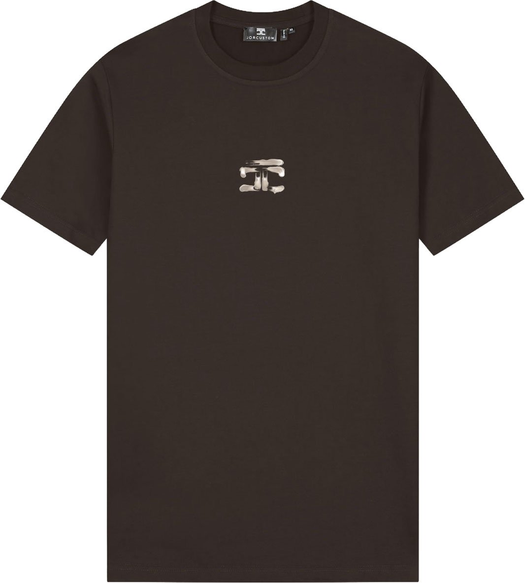 JORCUSTOM ArtistTwo Slim Fit T-Shirt Brown Bruin