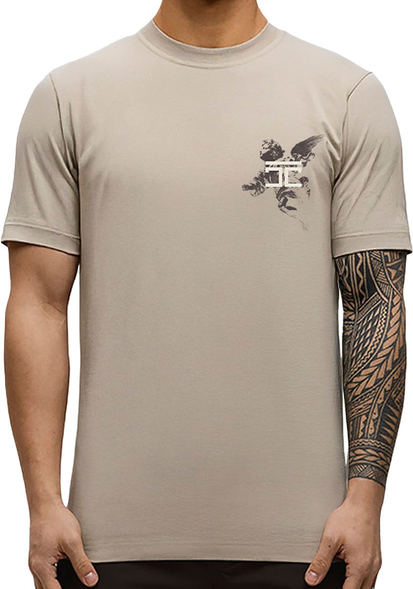 JORCUSTOM AboveAll Slim Fit T-Shirt Taupe Taupe