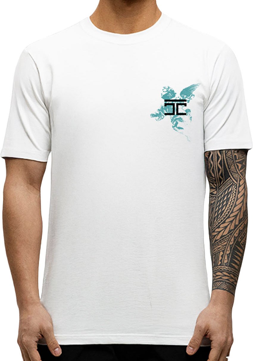 JORCUSTOM AboveAll Slim Fit T-Shirt White Wit