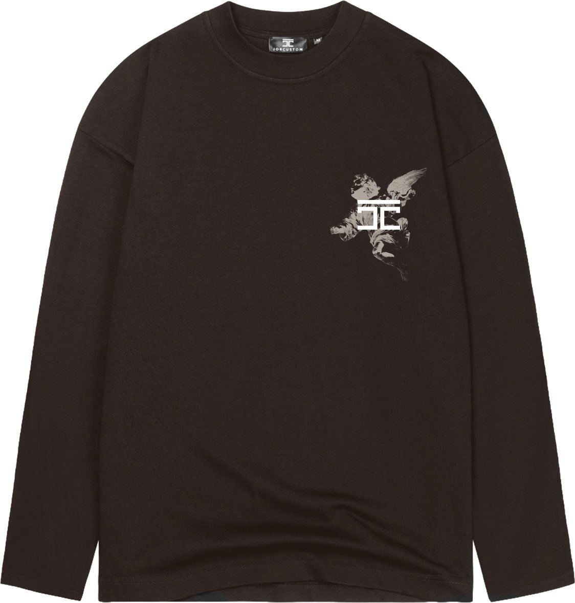 JORCUSTOM AboveAll Longsleeve T-Shirt Brown Bruin
