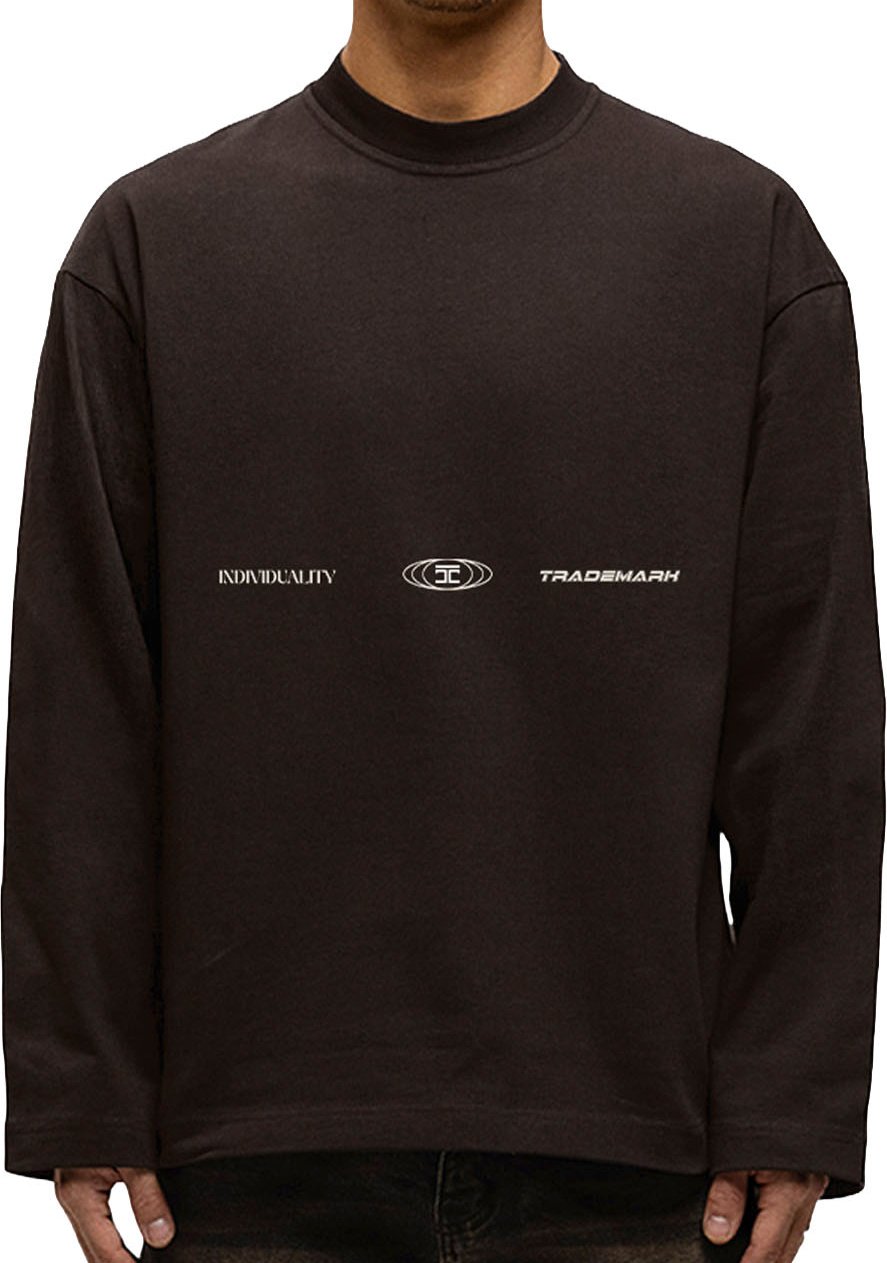 JORCUSTOM Uncommon Longsleeve T-Shirt Brown Bruin