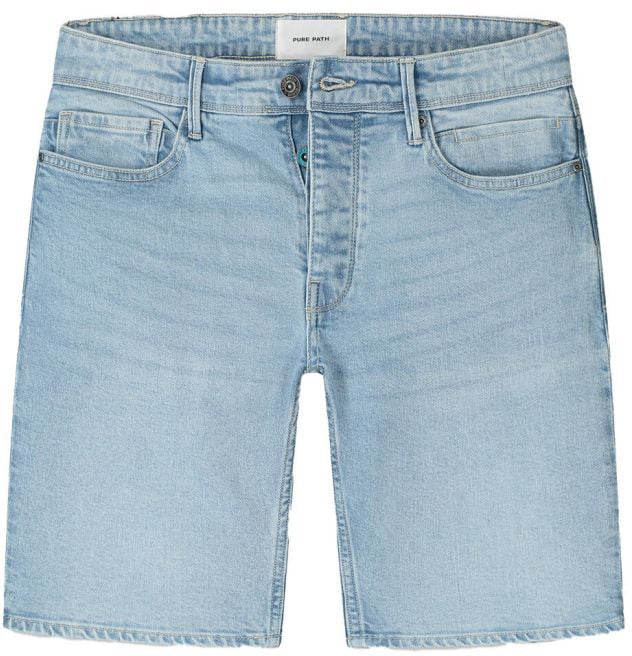 Pure Path Korte Jeans Blue Blauw