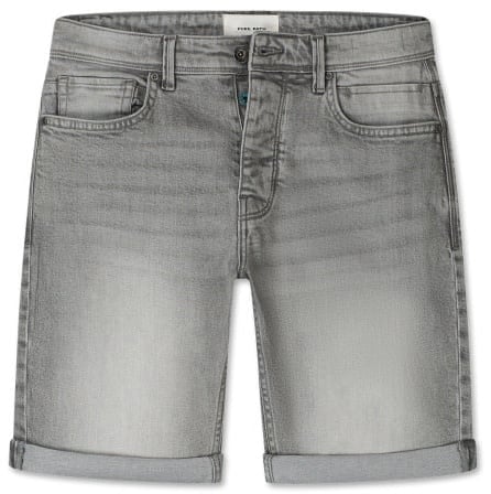 Pure Path Korte Jeans Grey w1605 Grijs