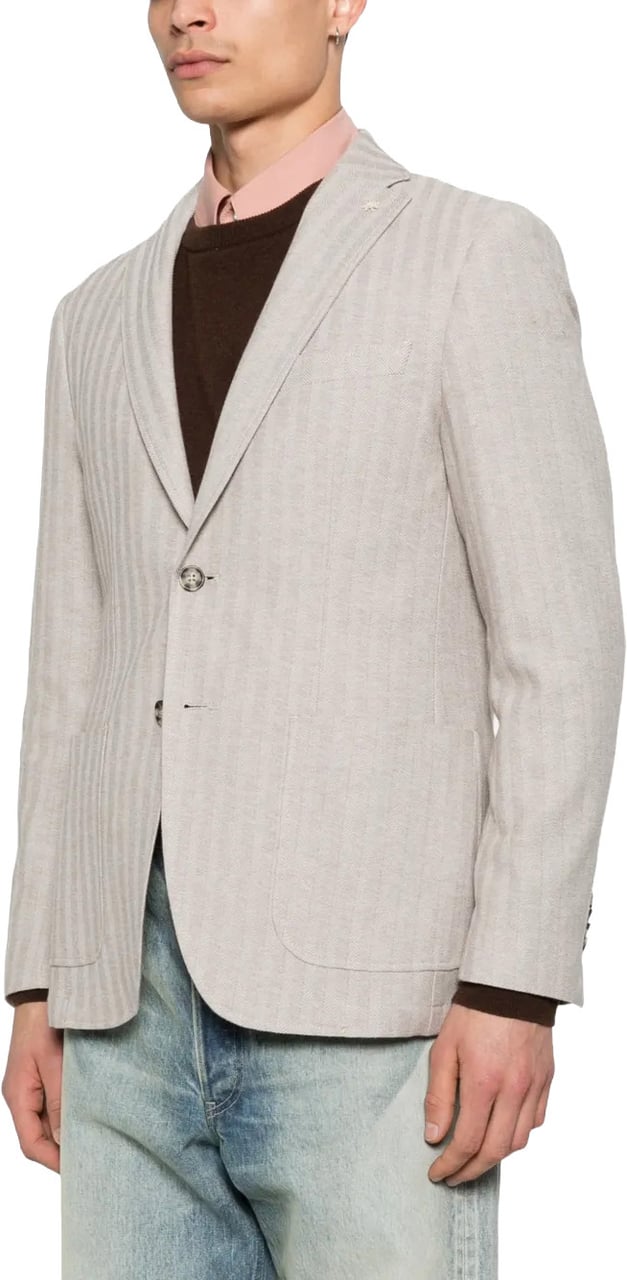 Manuel Ritz blazer tricot beige Beige