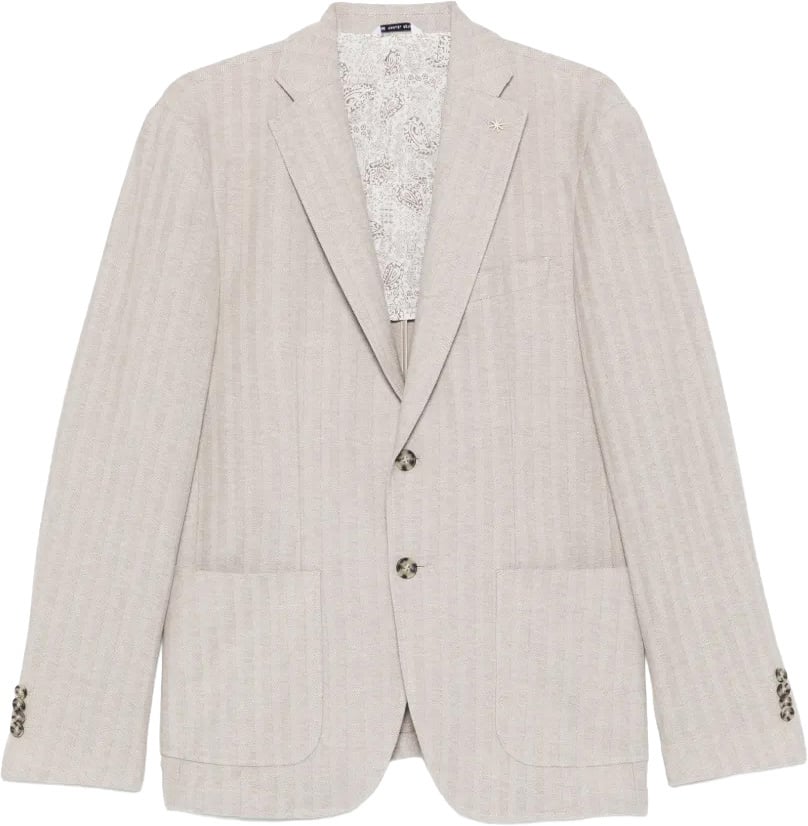 Manuel Ritz blazer tricot beige Beige