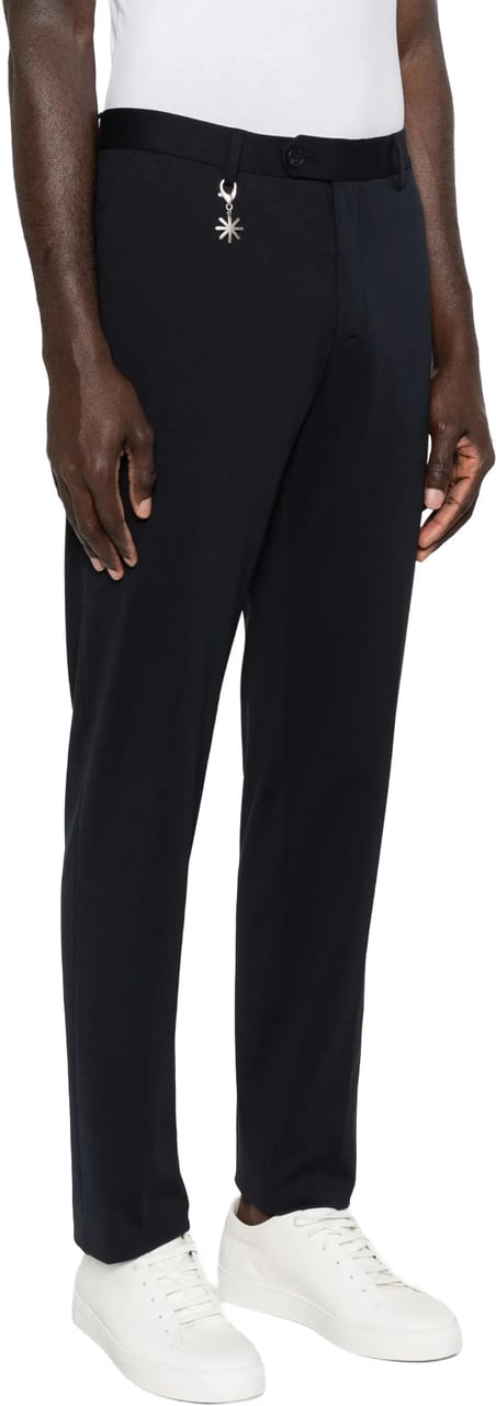 Manuel Ritz broek navy Blauw