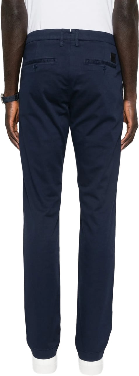 Jacob Cohen broek katoen stretch Blauw