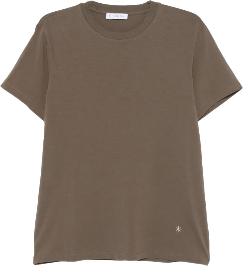 Manuel Ritz t-shirt bruin Bruin