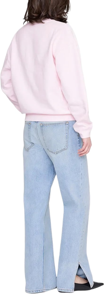 Anine Bing sweater roze met logo Roze