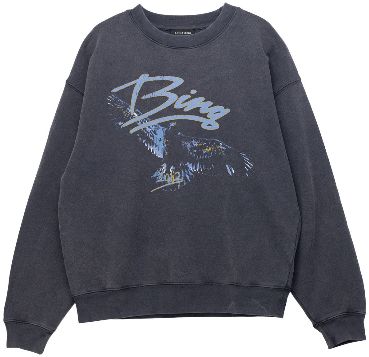 Anine Bing sweater grijs logo Grijs