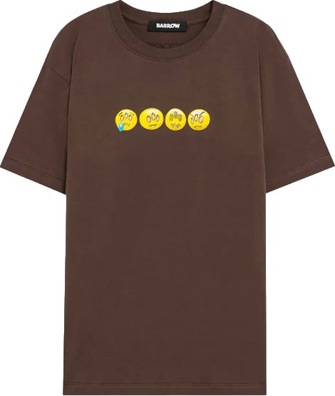 Barrow jersey t-shirt smiley bracken Bruin