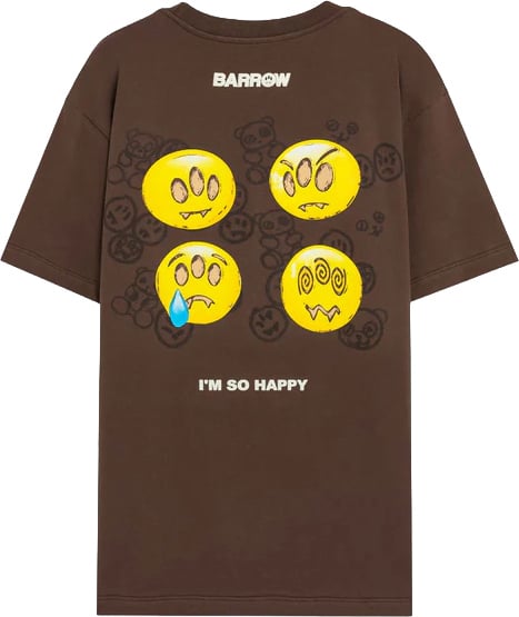Barrow jersey t-shirt smiley bracken Bruin