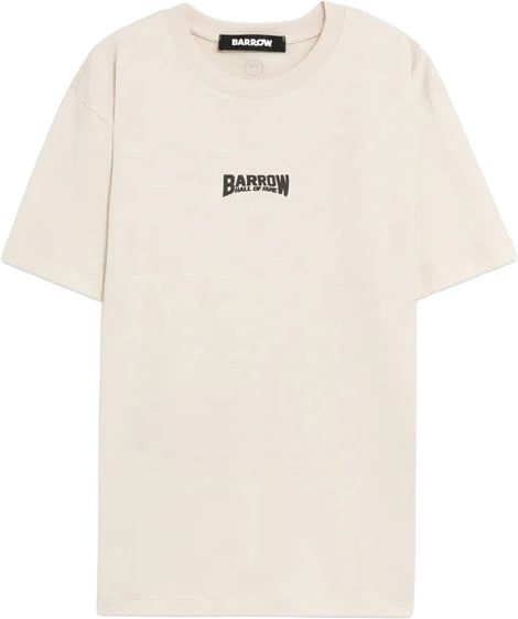 Barrow jersey t-shirt hall of fame crema Beige