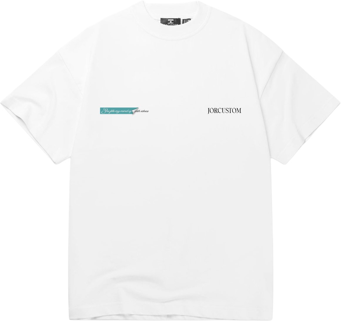 JORCUSTOM AngelTwo Loose Fit T-Shirt White Wit