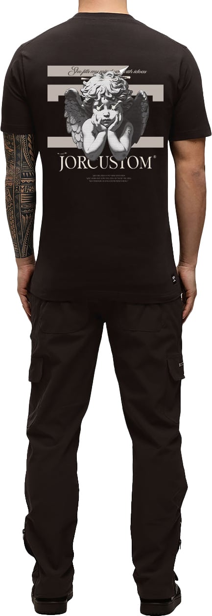 JORCUSTOM AngelTwo Slim Fit T-Shirt Brown Bruin