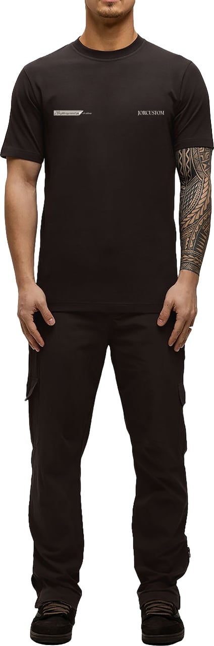 JORCUSTOM AngelTwo Slim Fit T-Shirt Brown Bruin