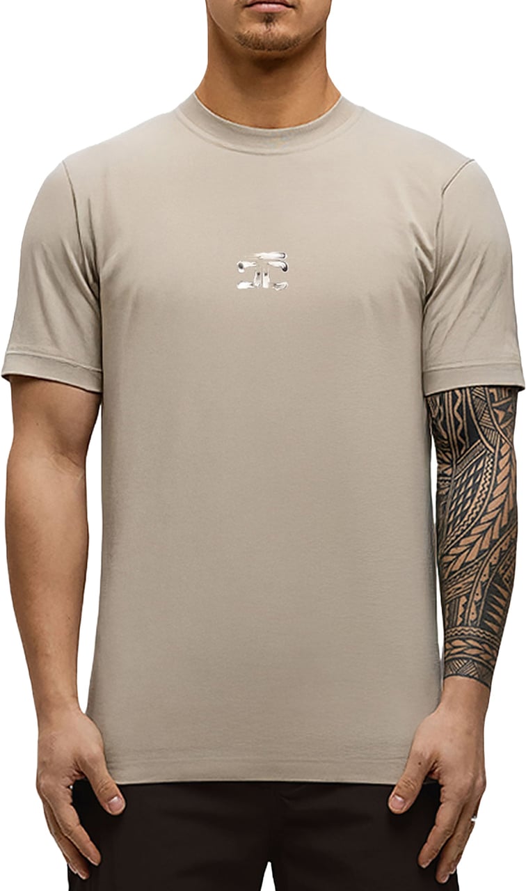 JORCUSTOM ArtistTwo Slim Fit T-Shirt Taupe Taupe