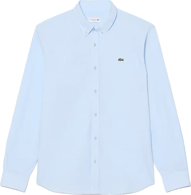 Lacoste hemd licht blauw Blauw