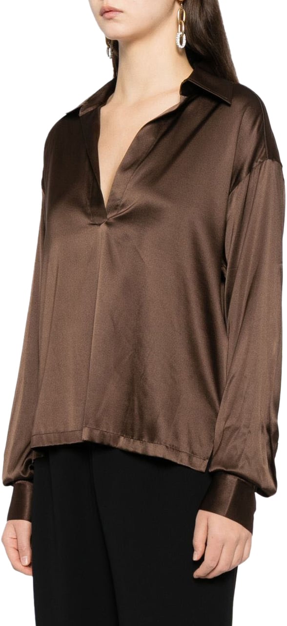 Tom Ford Polo Blouse Cinnamon Bruin