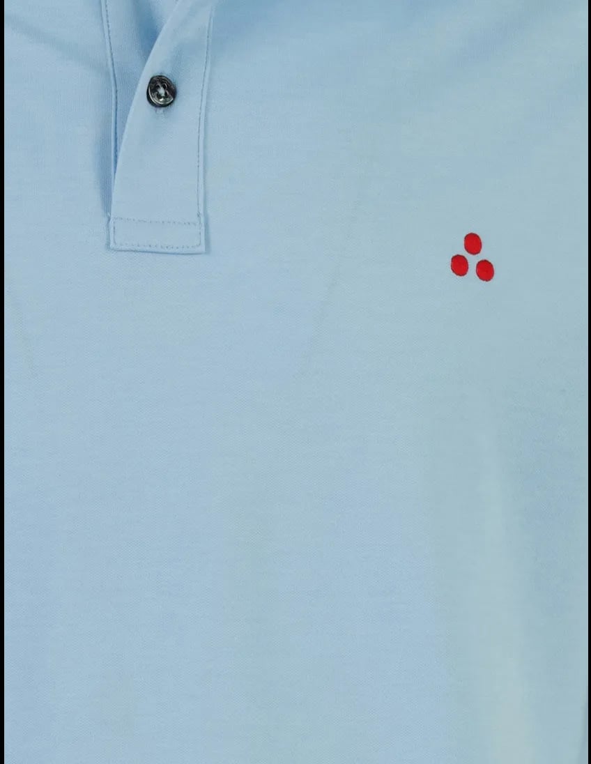 Peuterey Polo Mezzola aqua Blauw