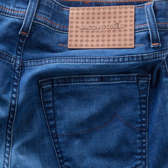 Jacob Cohen Jeans Nick taupe Blauw