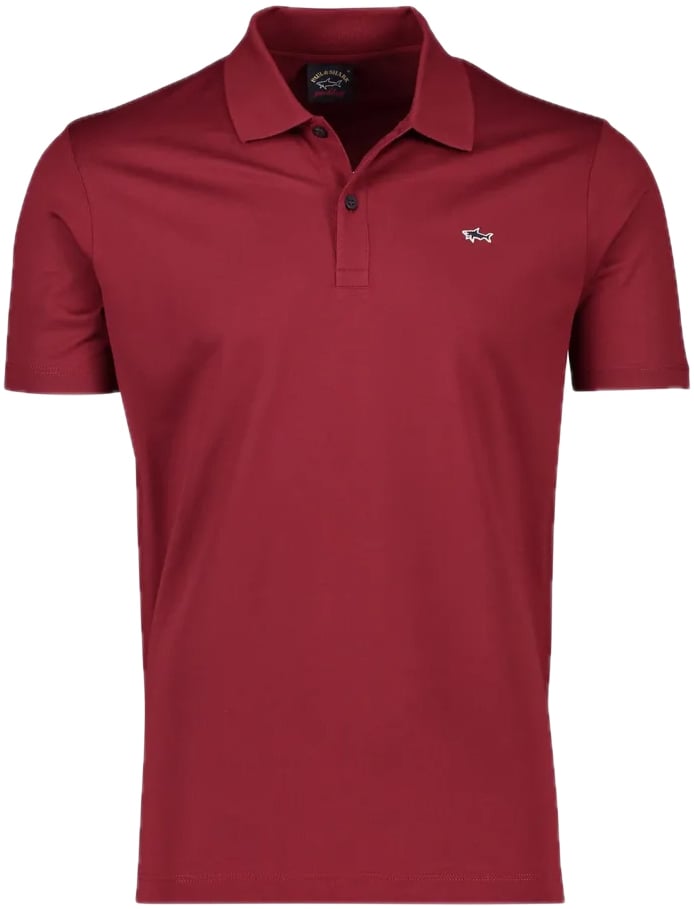 Paul & Shark Polo bordeaux Rood