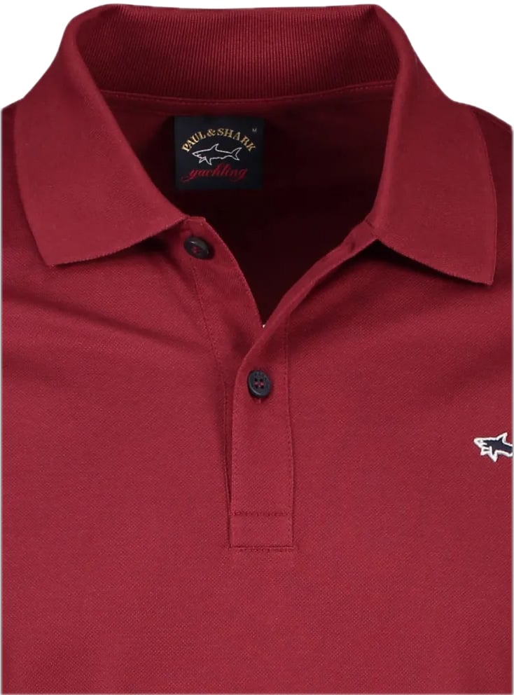 Paul & Shark Polo bordeaux Rood