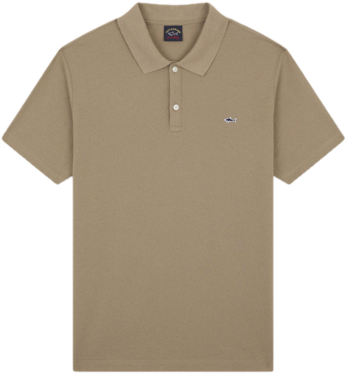 Paul & Shark Polo lichtbruin Bruin