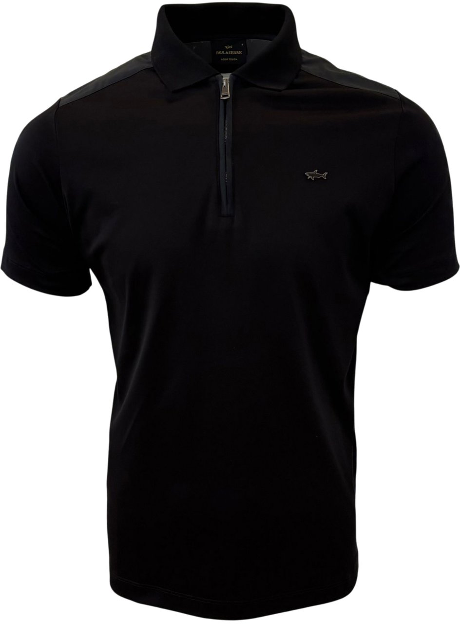 Paul & Shark Zippolo stretch zwart Zwart