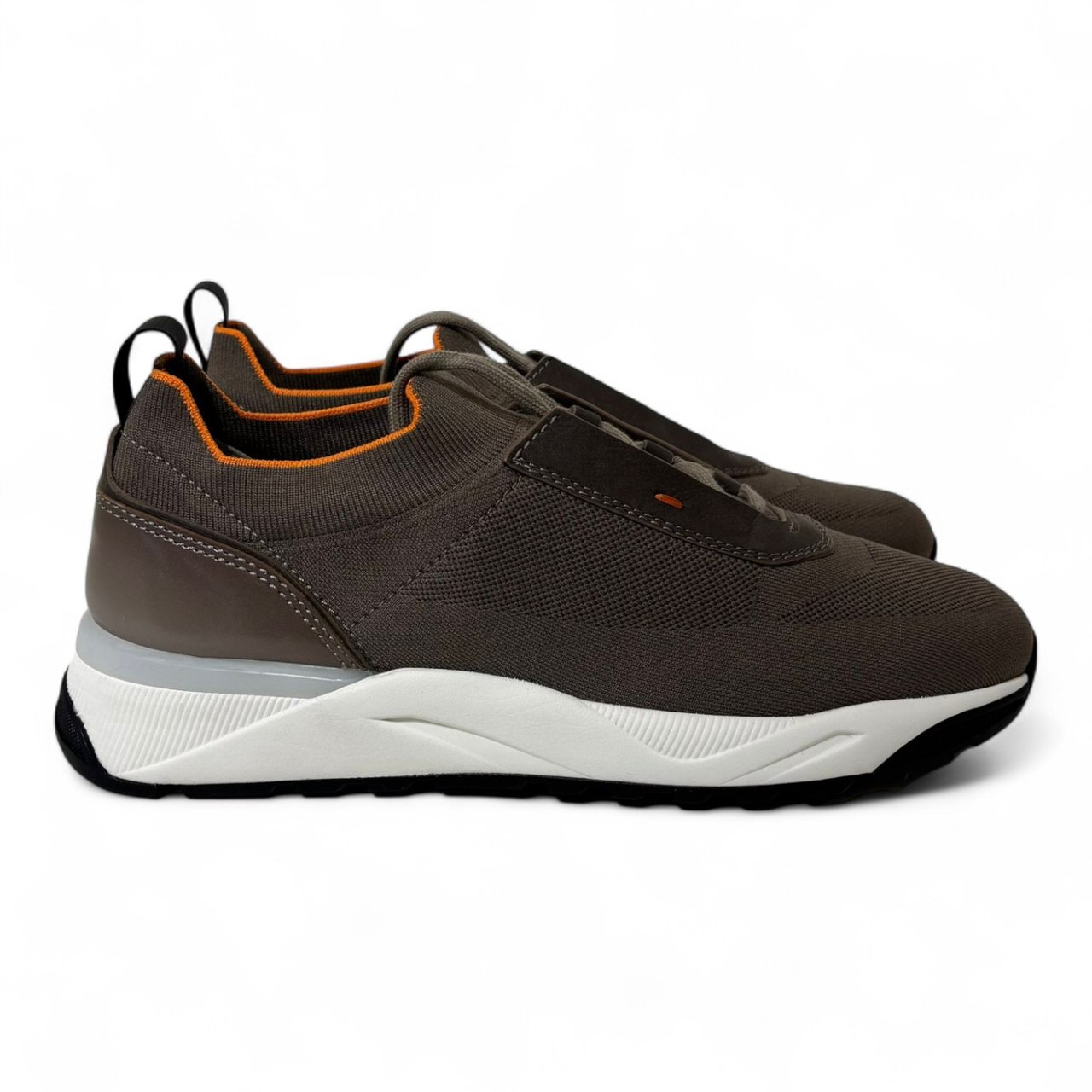 Santoni sneaker Flin bruin Bruin