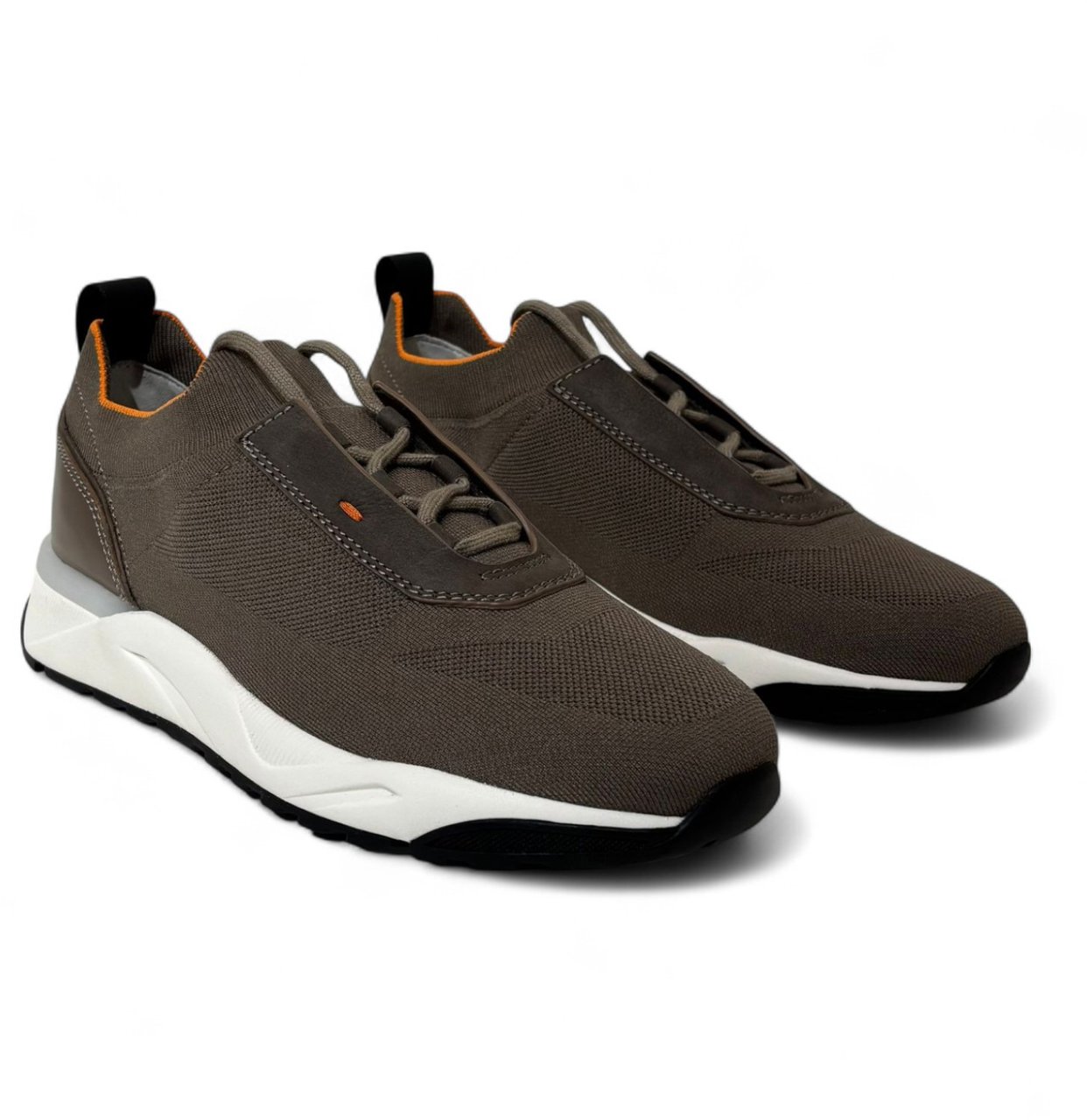 Santoni sneaker Flin bruin Bruin