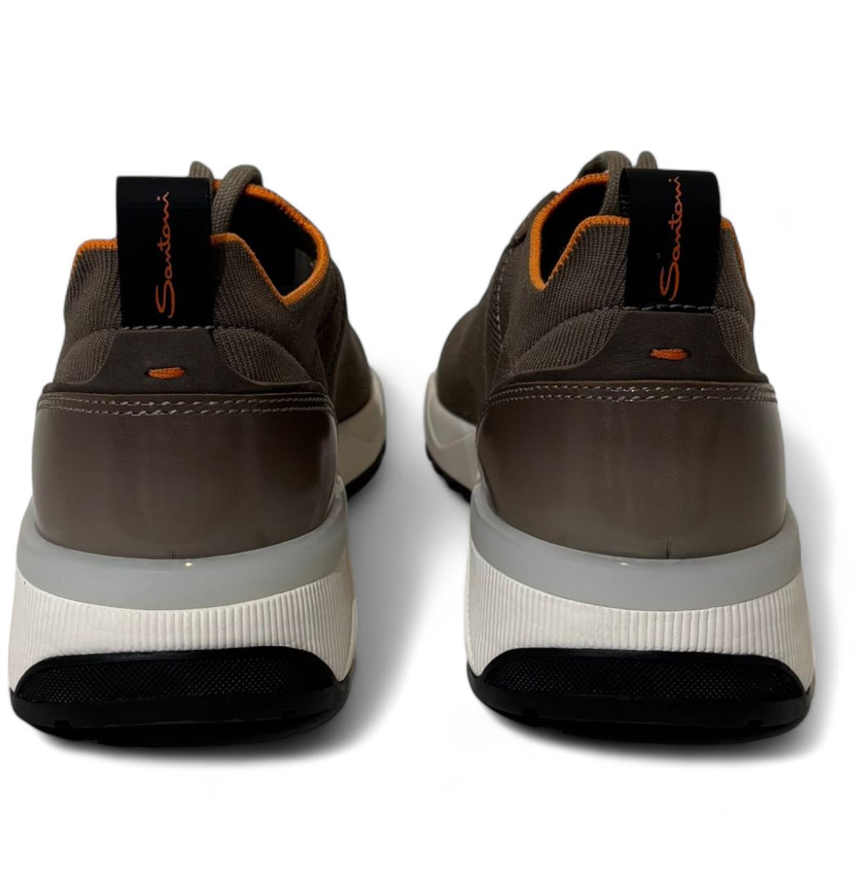 Santoni sneaker Flin bruin Bruin