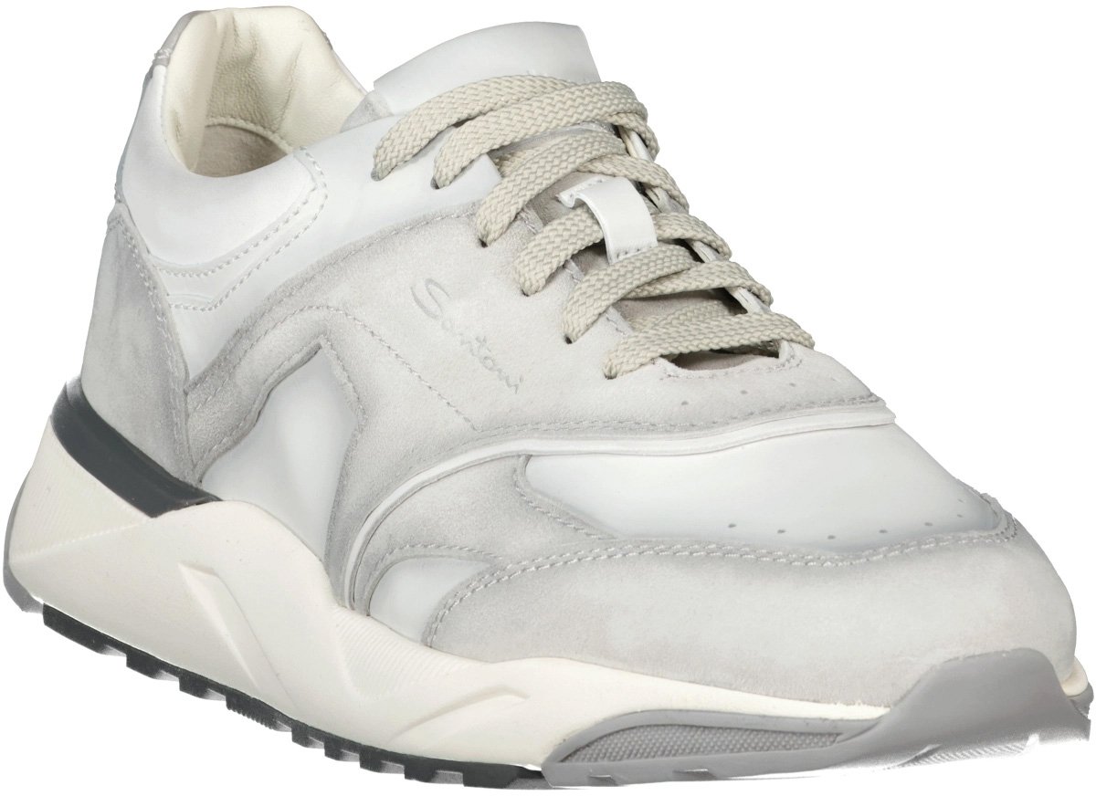 Santoni sneaker Innova Bian grijs Grijs