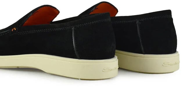 Santoni instapper Botanist zwart Zwart