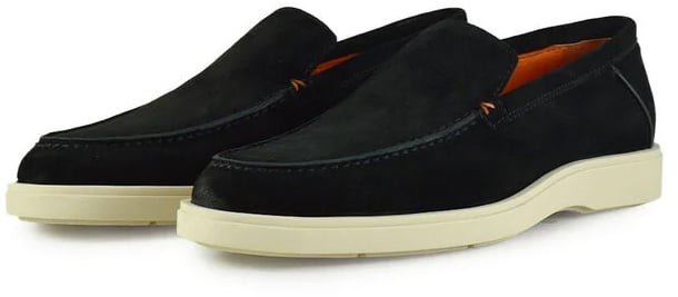Santoni instapper Botanist zwart Zwart