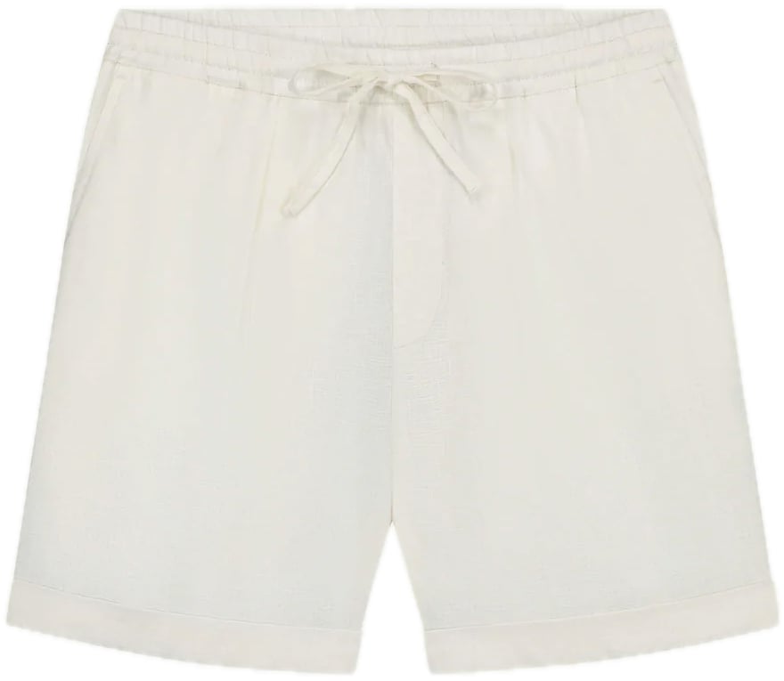 Aurélien Linnen seaside short Wit
