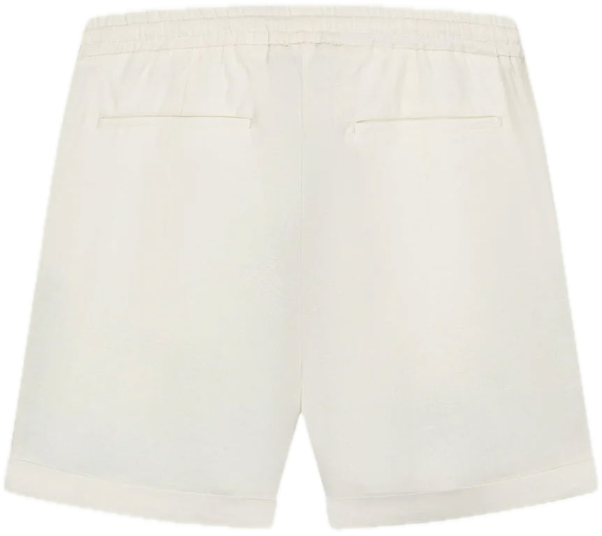 Aurélien Linnen seaside short Wit