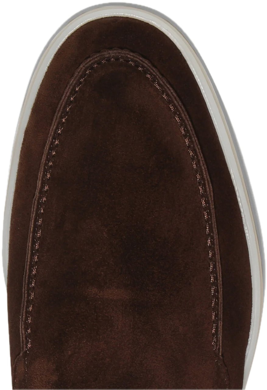 Aurélien Yacht loafer chocolate Bruin