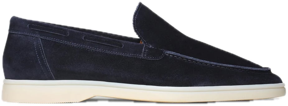Aurélien Yacht loafer navy Blauw