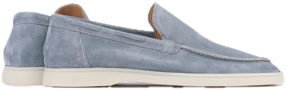Aurélien Yacht loafer baby blue Blauw