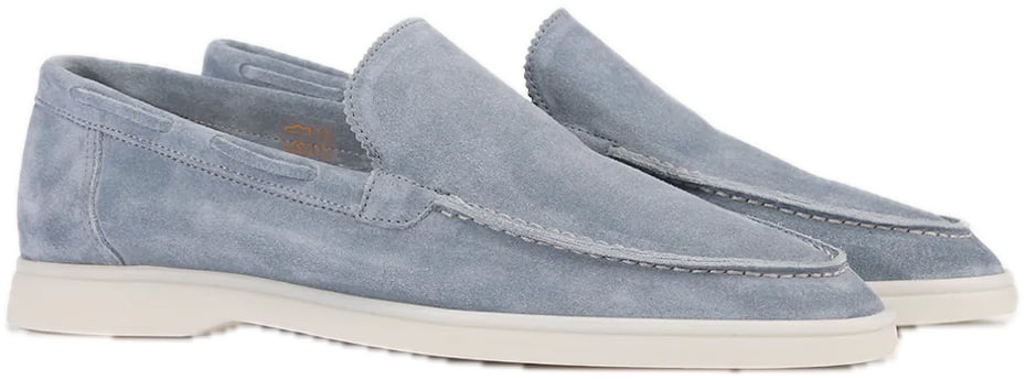 Aurélien Yacht loafer baby blue Blauw