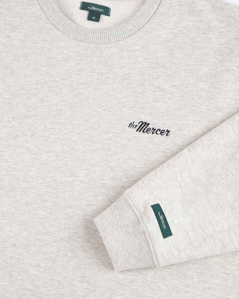 Mercer Amsterdam The Mercer Logo Sweat - Grey Grijs