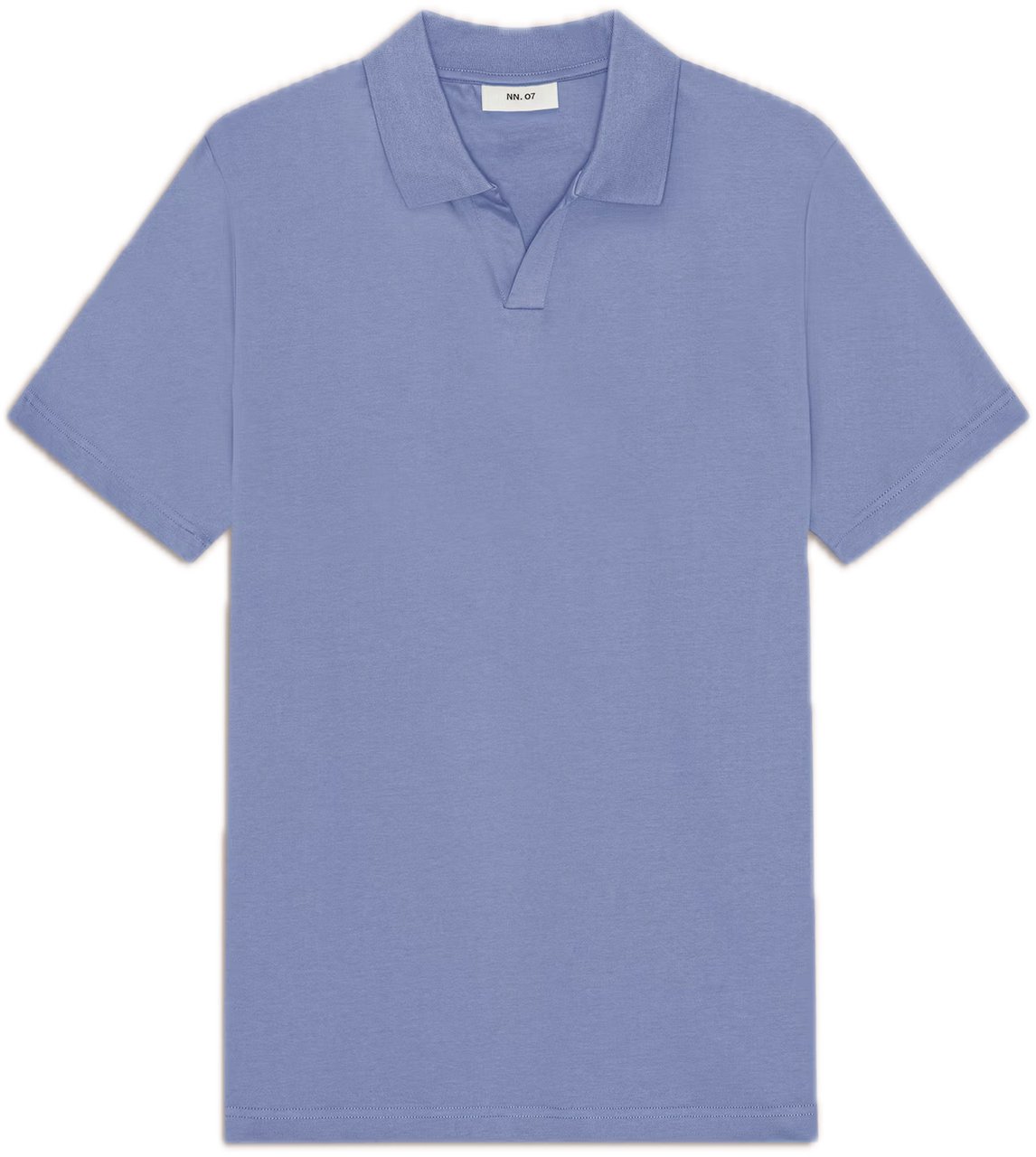 NN07 Paul ss polo stone blue Blauw