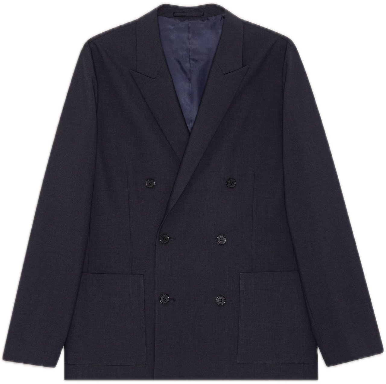 NN07 Jordin double brested blazer navy Blauw