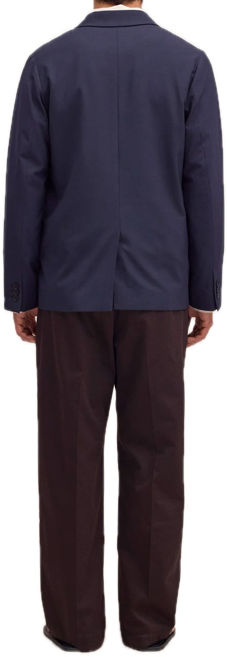 NN07 Jordin double brested blazer navy Blauw