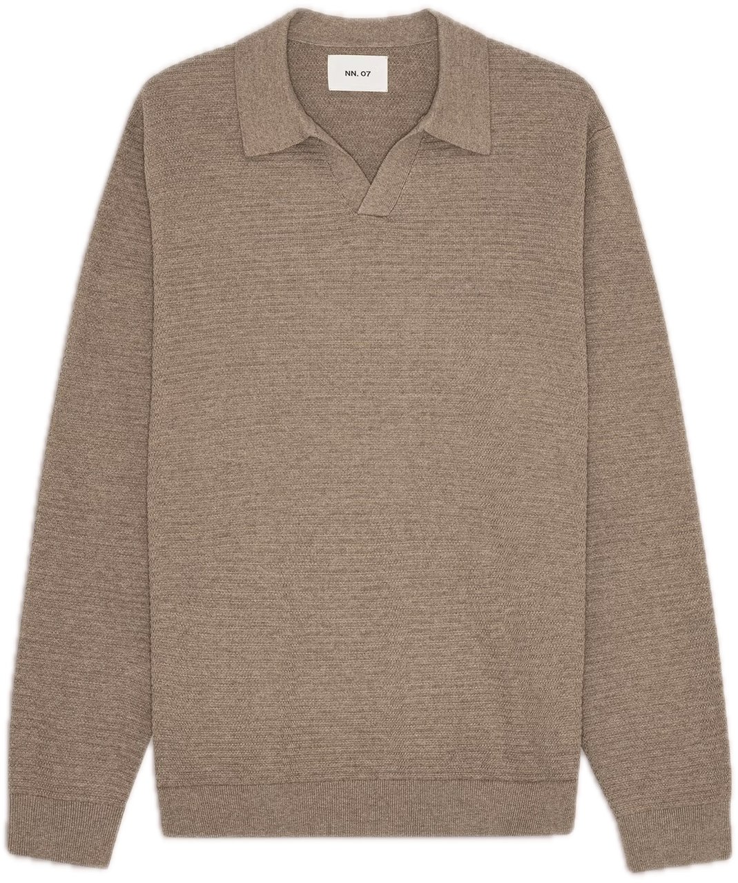 NN07 Paul ls polo mable husk Bruin