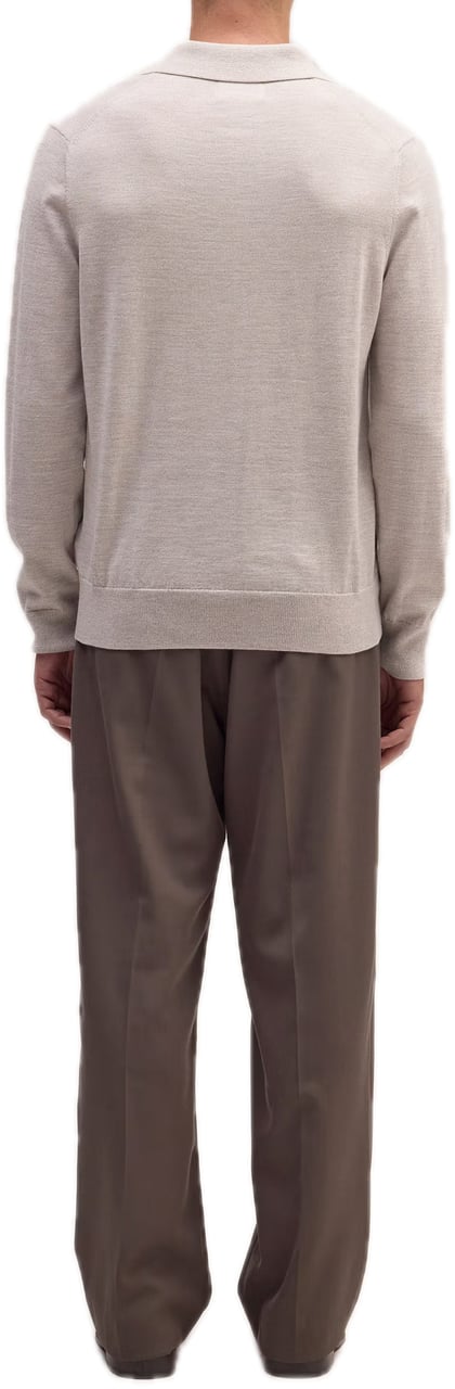 NN07 Emerson polo white pepper Bruin